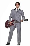Forum Novelties Men's 60's Mod Revolution British Invasion Costume, Grey, Medium