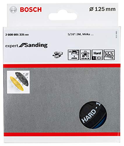 Bosch Professional Multi-Loch Schleifteller (Ã˜ 125 Mm, Medium, Klett, Zubehör Exzenterschleifer)