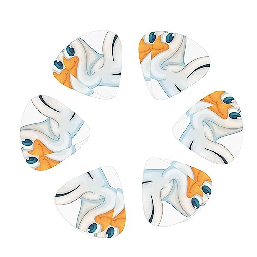 Blue Ocean Lot de 12 médiators tendance et durables dans une boîte pour ukulélé guitare électrique basse - Les Beatles, Paul McCartney, John Lennon, RIngo Starr, George Harrison Blue Ocean Lot de 12 médiators tendance et durables dans une boîte pour ukulélé guitare électrique basse – Image 3