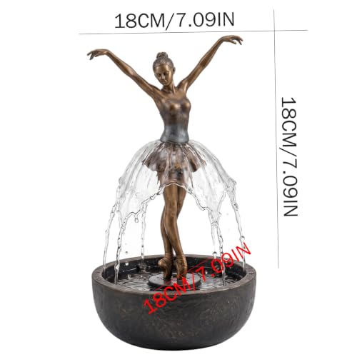 Cascada decorativa de bronce ideal para regalar en inauguraciones 4