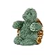 Warmies Mini-Schildkröte, Plüsch, Minigröße, mikrowellengeeignetes und beschwertes Kuscheltier, zum Kühlen im Gefrierschrank oder Aufwärmen in der Mikrowelle, Wärmekissen für Stofftiere