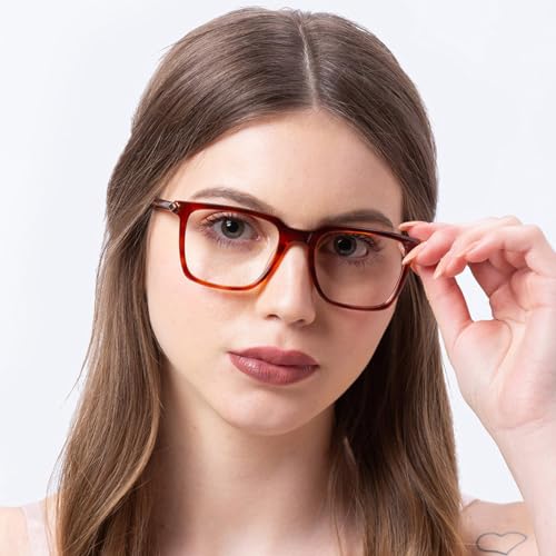 Image of Shisen Fox Kimyou 2.0 Square Acetate Spectacles Frames for Men & Women with Demo Lenses | Classic Full Rim Eye Frames for Men & Women | Stylish Specs Frame for Man & Woman