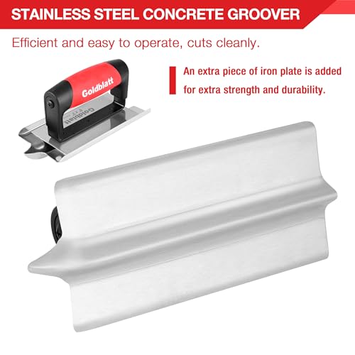 Goldblatt Stainless Steel Edger & Groover Set