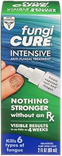 FUNGICURE Intensive Spray, Antifungal Treatment, Kills 6 Types of Fungus, Soothes Itching & Burning, 2 Fl Oz