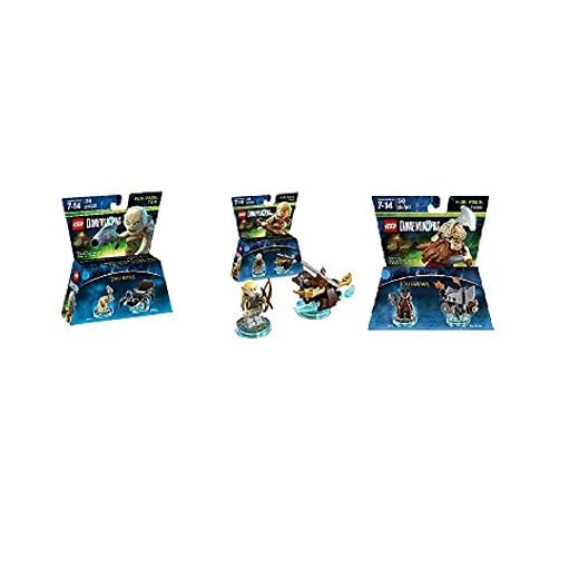 Lego Dimensions Lord of the Rings MEGA BUNDLE Fun Pack 71218 - 71219 - 71220