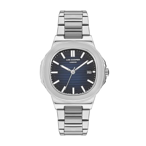 Image of Lee Cooper Analog Blue Round Dial Men's Watch - LC07368.390