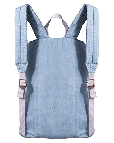 Kedera Denim Backpack Casual Style Lightweight Jeans Backpacks Classic Retro Travel Daypack2