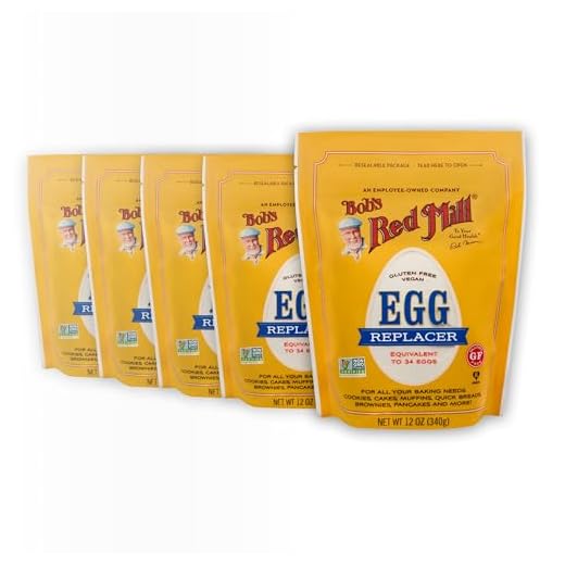 GLUTEN FREE EGG REPLACER 5x12 oz Gluten Free Egg Substitute (Pack of 5)