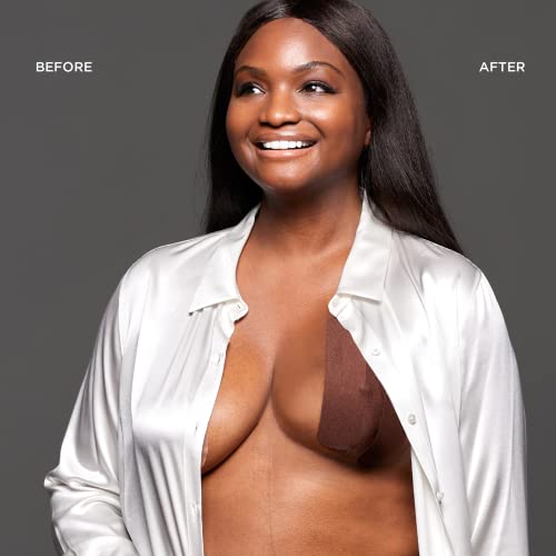 Image of Nippies Precut Tape (12 Pieces) - Boob Tape - Soft Stretch, Skin Safe, Custom Cleavage, Lingerie-Level Support