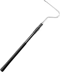 Vara de metal para pegar anzol de cobra, ferramenta de manuseio confortável para iniciantes, ferramenta de captura de anzol de cobra para cascavéis