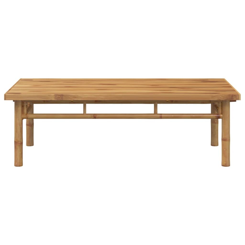 vidaXL Mesa de Centro de bambú 110x55x35 cm