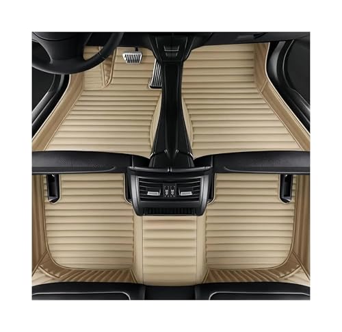 Tapis de sol voiture imperméables en cuir luxe pour Hyundai I30