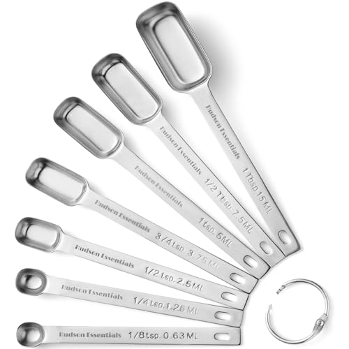 Hudson Essentials Stainless Steel Measuring Spoons Set