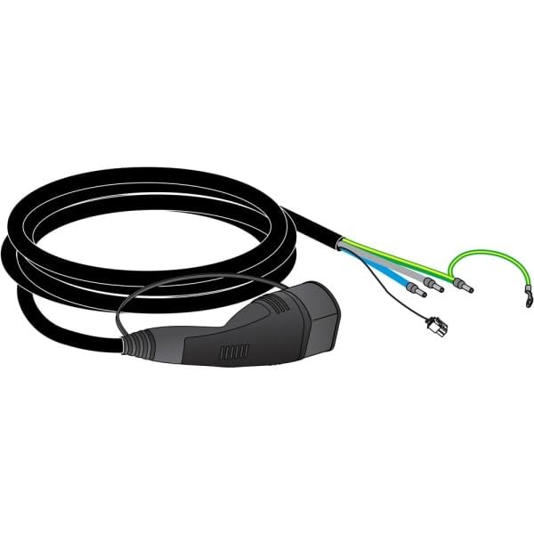 Schneider EVP2CNS321C4 borne EVlink Wallbox 7.4 kW avec câble T2 4m