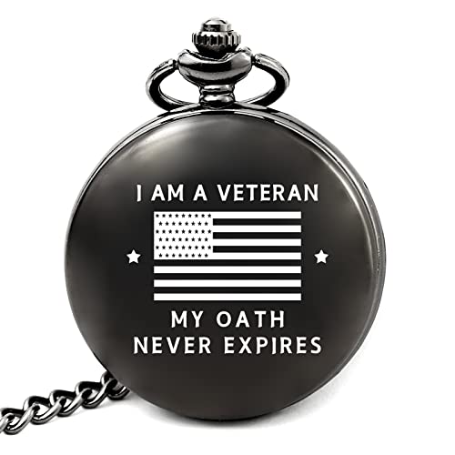 Image of levonta Gifts for Men Unique Pocket Watch with Chain Engraved