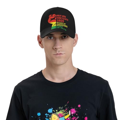 Gorra de béisbol ajustable Juneteenth para mujer y hombre miniatura 7