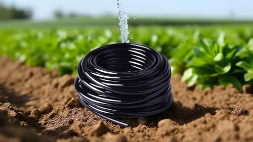 Image of Grassland Drip Irrigation 4mm Feeder Line LDPE Material with UV Protection, 100 Meters