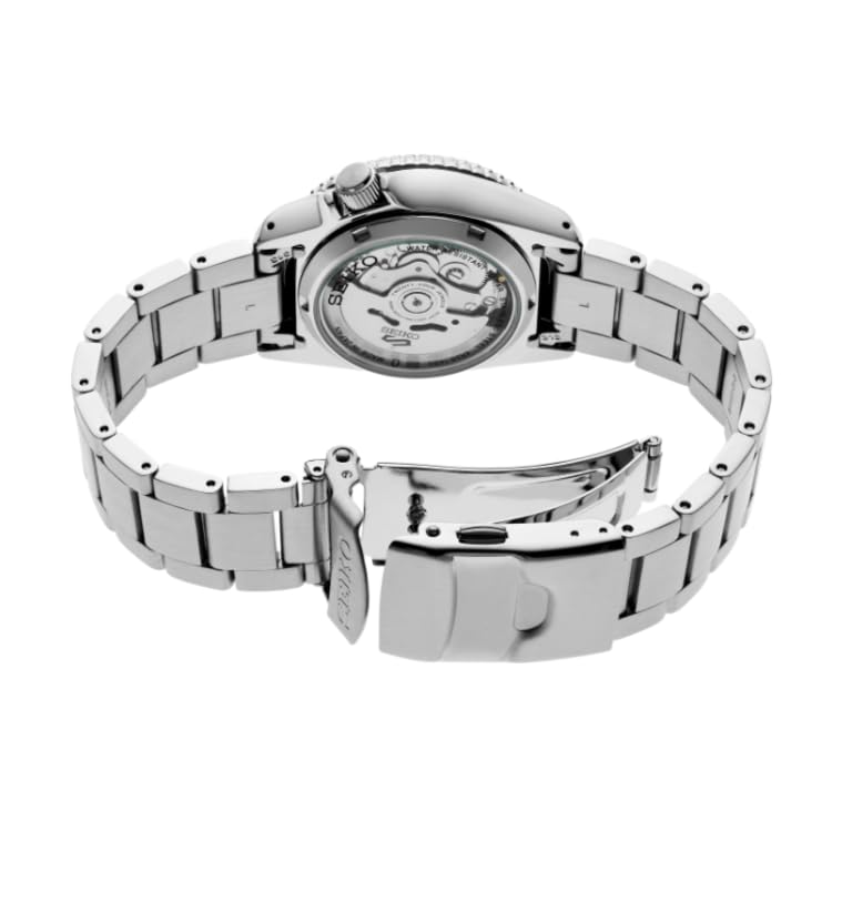 Image of SEIKO 5 Sports SRPK33 10 ATM Water Resistant 38.0mm Vibrant Green Dial Automatic Men's Watch
