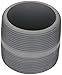 Spears 88-C Series CPVC Pipe Fitting, Close Nipple, Schedule 80, Gray, 1-1/4" NPT Male, 1-5/8" Length