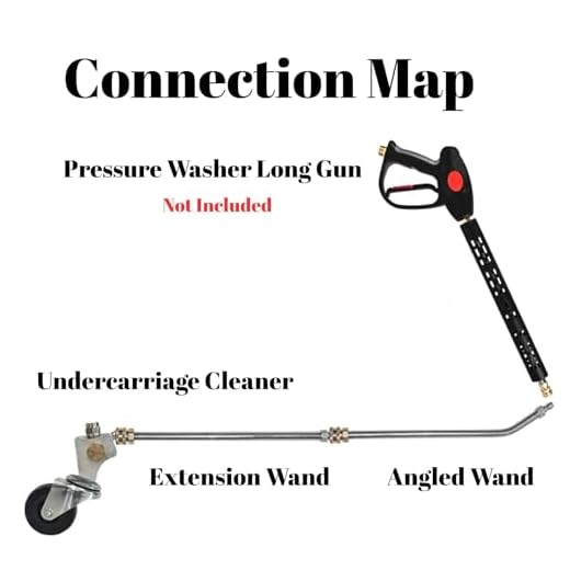 13-Inch Pressure Washer Undercarriage Cleaner