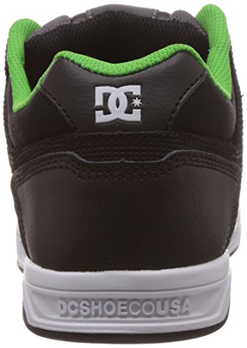 Dc Men's Stag Xe Skate Shoe, Black/Grey/Green, 9.5 M Us #TOP2