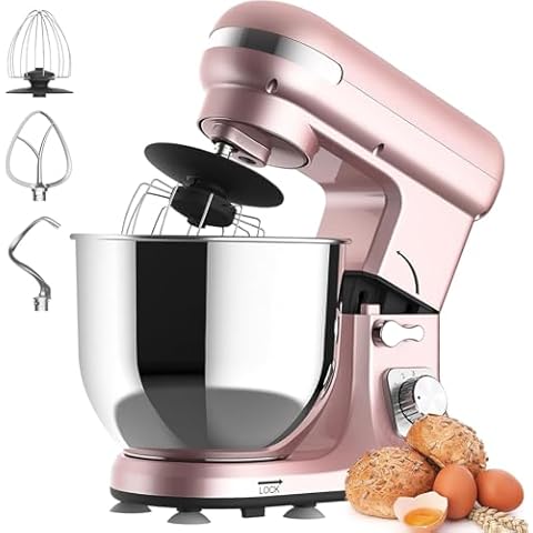 Rebongki 6.5L Stand Mixer with Attachments Cover