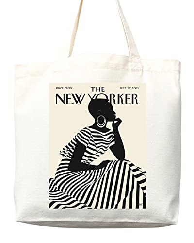 Bolso tote New Yorker con arte icónico miniatura 1