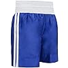 Farabi-Sports-Pro-Boxing-Shorts-for-Boxing-Training-Punching-Sparring-Fitness-Gym-Kickboxing-Equipment-Trunks Farabi Sports Boxing Shorts – Boxing Trunks for Training Punching, Sparring Fitness Gym Kickboxing Shorts Men & Women (Blue, X-Small)