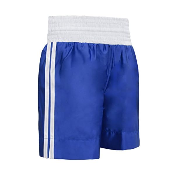 Farabi-Sports-Pro-Boxing-Shorts-for-Boxing-Training-Punching-Sparring-Fitness-Gym-Kickboxing-Equipment-Trunks Farabi Sports Boxing Shorts – Boxing Trunks for Training Punching, Sparring Fitness Gym Kickboxing Shorts Men & Women (Blue, X-Small)