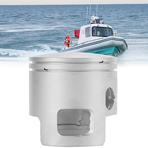 Shanrya Kit de substituição de pistão, conjunto de pistão de carro estável de alumínio com posição p