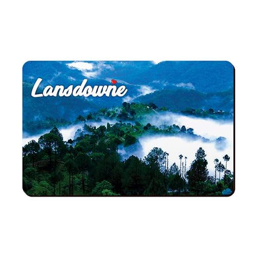 Image of Elegant Fridge Magnet with Themes |Rectangular Size Refrigerator Magnet with Magnetic Rubber Back | Pack of 1, 8.6cm X 5.4cm (Lansdowne)
