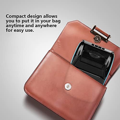 Vista 4 de Impresora térmica, impresora de recibos USB de 2.283 in 203DPI Mini impresora de bolsillo Control de teléfono inteligente Impresora móvil POS