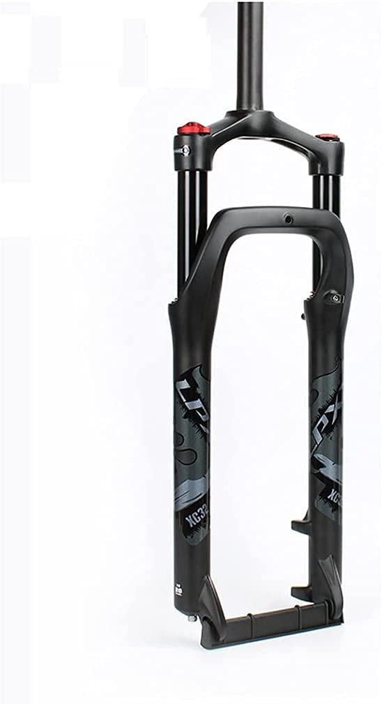 Widelec do rowerów górskich 20 cali 26 Snow Beach XC, gruby widelec, ultralekki stop aluminium, zawieszenie pneumatyczne, 20" x 4" MTB B, 26
