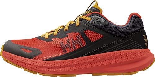 Helly-Hansen Men's Skyhawk TR Trail Shoes, Cherry Tomato/Black - 10