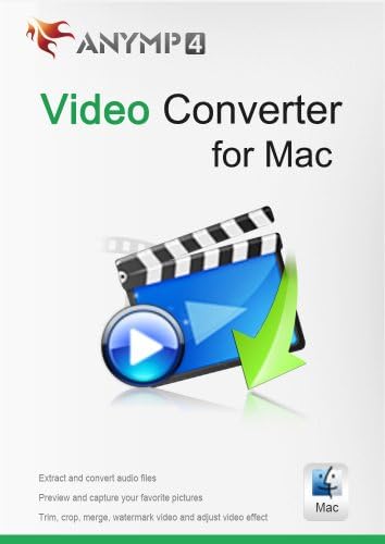 AnyMP4 Video Converter for Mac Lifetime License – Convert any video in 4K/HD/SD and enhance video quality on Mac [Download]