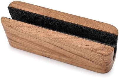 Laptop Holder Acacia Wood Vertical Laptop Stand