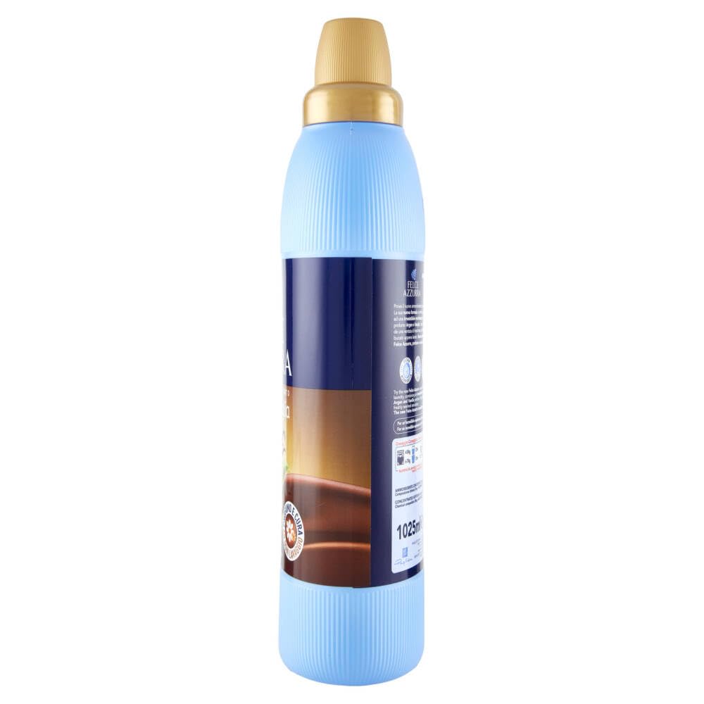 Felce Azzurra Ammorbidente Concentrato Argan e Vaniglia - Suavizante concentrado de argán y vainilla, ropa suave, 41 lavados, 1025 ml + llavero Beni Culinari gratuito