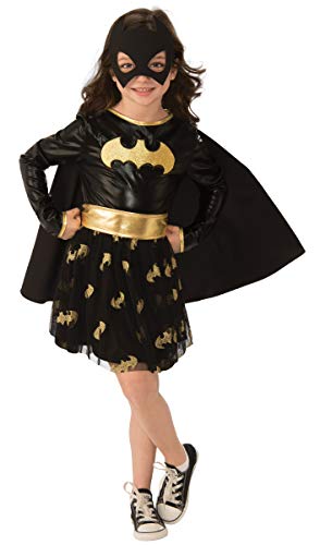 Disfraz Batgirl para niñas con capa y falda tutú talla 4/6 miniatura 1