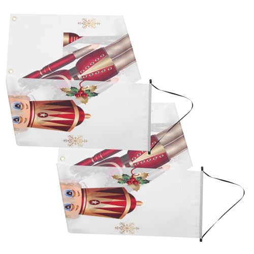 VICASKY Weihnachtliche Nussknacker Türdekoration Nutcracker Porch...