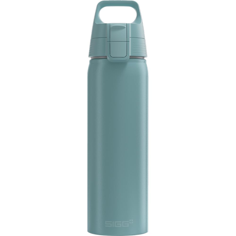 Sigg - Aluminum Water Bottle - Wmb One Morning Blue - Climatepartner Certified - Suitable For Carbonated Beverages - Leakproof & Lightweight - Bpa
