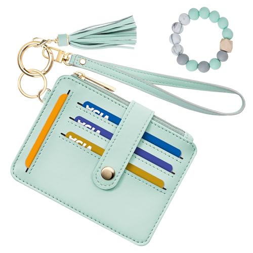 Airkit Credit Card Holder for Women, Small Keychai...