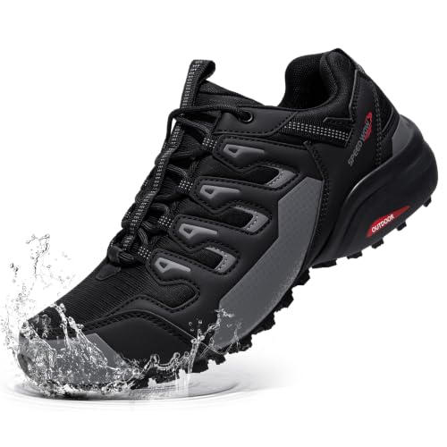 KEFUWU Men's Waterproof Trail Running Shoes Lightweight Non Slip...