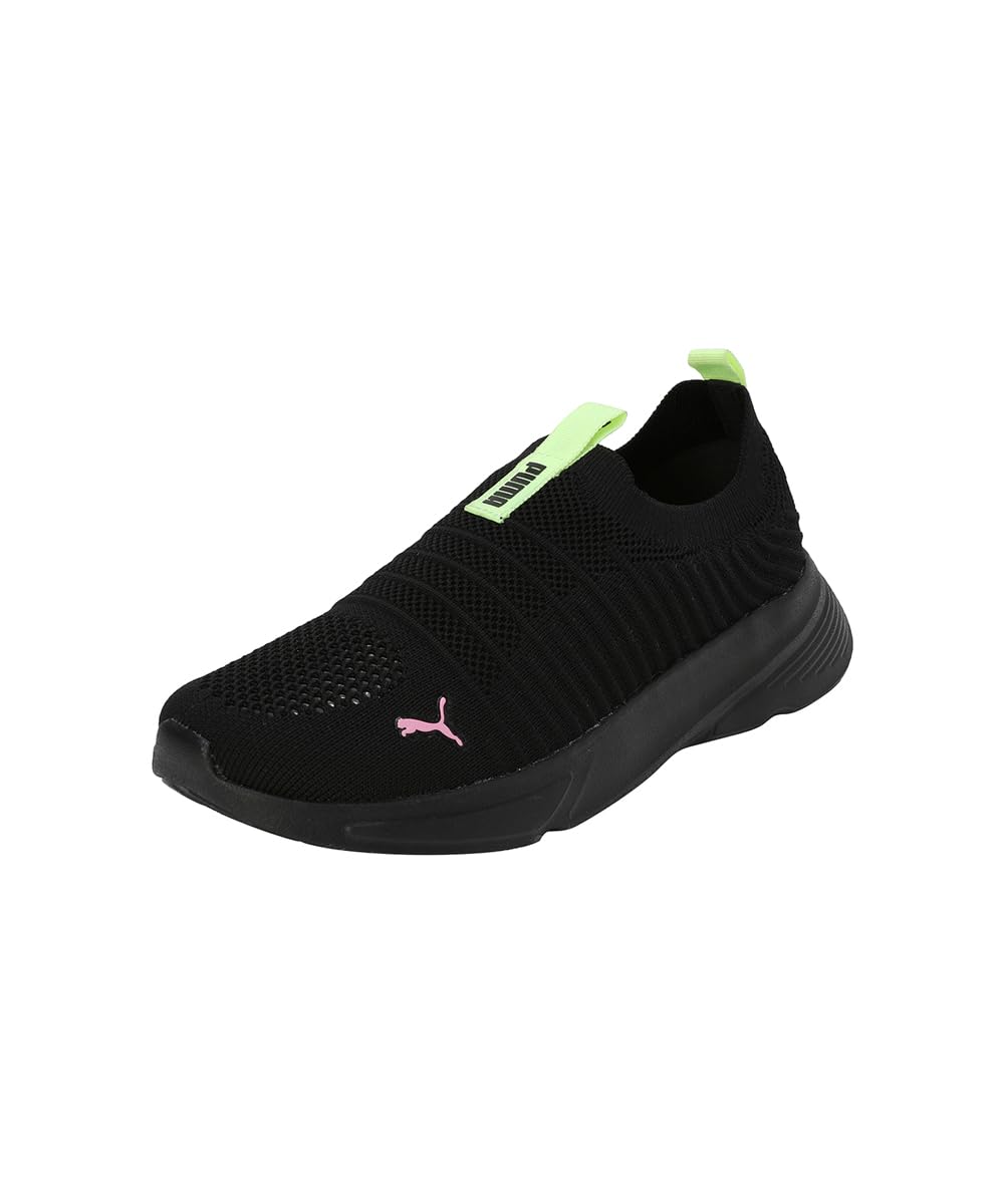 Puma Womens Kardio Slipon WNS Black-Pink Lilac-Spring Fern Sneaker - 3 UK (39713601) (B0D6VJ2YDN) Amazon Price History, Amazon Price Tracker