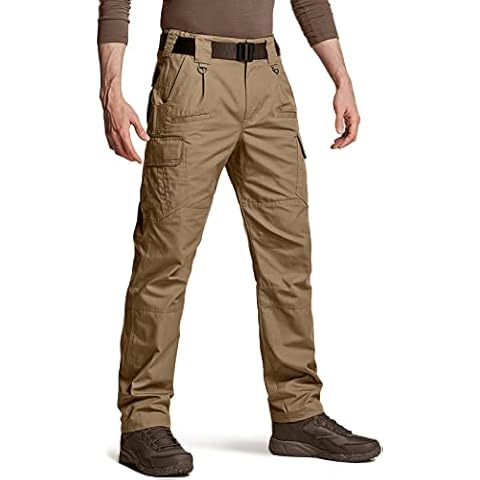 CQR Men's Tactical Hiking Cargo Trousers Cover