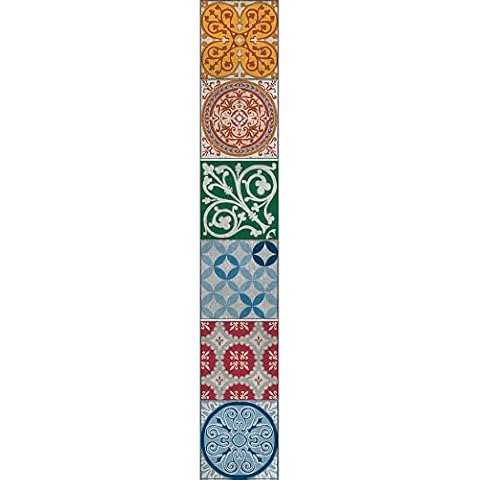 Stickers Carrelage PLAGE 15x15 cm Cover