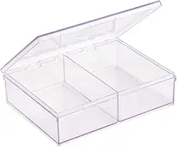 CAIXA ORGANIZADORA C/2 DIVISORIAS CRISTAL