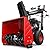 PowerSmart 24-Inch Self-Propelled Gas Snow Blower, Powered by B&S 208cc Engine, Electric Start, 13-Inch Snow Tires, Handle Warmer, Two-Stage Snow Blowers with LED Lights