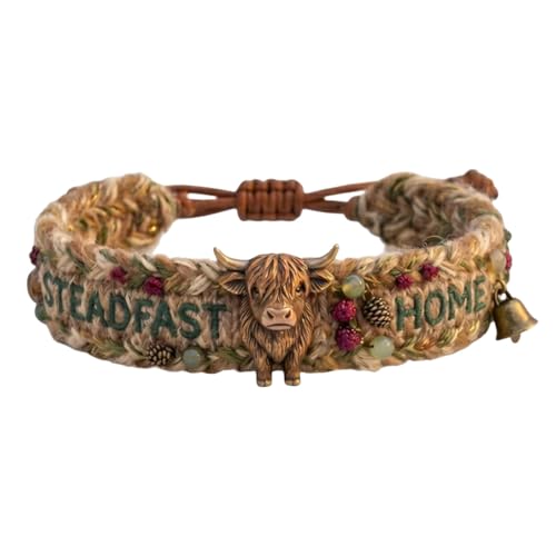 Bracelet vache des Highlands pour vos sorties nature et au quotidien