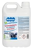 Detergente-desengrasante ligeramente alcalino con un elevado poder secuestrante, adecuado para la limpieza de suciedades grasas en instalaciones del hogar y útiles de trabajo de la industria alimentaria
