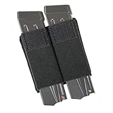VIKTOS Taculus MX Pistol Mag Insert | Tactical Durable Nylon Hook & Loop Accessory Dual 9mm Magazine Holder for Chest Rig